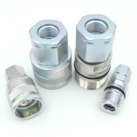 Schraubkupplung HSK Stecker Muffe Hydraulik zölliges Innengewinde Zoll BSP BG1-BG6