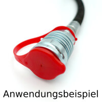 Staubschutz Hydraulik Kupplung für Muffe BG3 Schutzkappe ISO-A hart