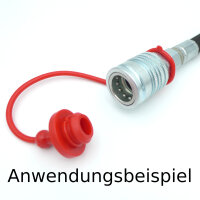 Staubschutz Hydraulik Kupplung für Muffe BG3 Schutzkappe ISO-A weich