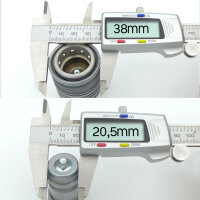 Staubschutz Hydraulik Kupplung für Muffe BG3 Schutzkappe ISO-A weich