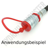 Staubschutz Hydraulik Kupplung für Muffe BG3 Schutzkappe ISO-A weich