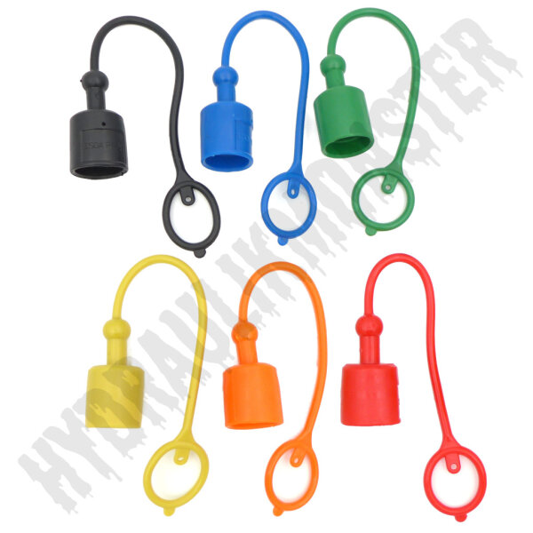Staubschutz Hydraulik Kupplung für Stecker BG3 Schutzkappe ISO-A weich
