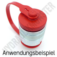 Staubschutzkappe Hydraulik Kupplung für Stecker BG3 schraub HSK