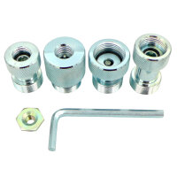 Befüll-adapter Prüfvorrichtung Druckspeicher Set Messkoffer Prüfset Stickstoff