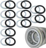 10x Dichtsatz Dichtung Hydraulikmuffe für...