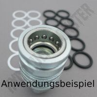 10x Dichtsatz Dichtung Hydraulikmuffe für...