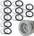 10x Dichtsatz Dichtung Hydraulikmuffe für Hydraulikkupplung BG3 ISO-A steck Traktor