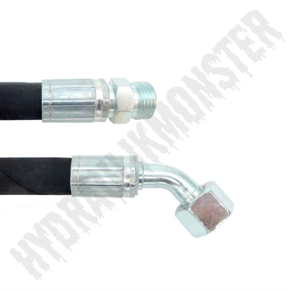 Schlauch 12 Mm Hydraulikschlauch 2SC DN12, 15L, Mit M22x1,5 Anschlüssen – Konfigurierbar Für DKOL Systeme DKOL DKOL90 DKOL45 CEL - Foto 13