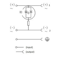 Würfelstecker mit LED 3 oder 4polig DIN43650/A