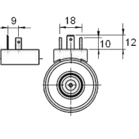 Würfelstecker mit LED 3 oder 4polig DIN43650/A