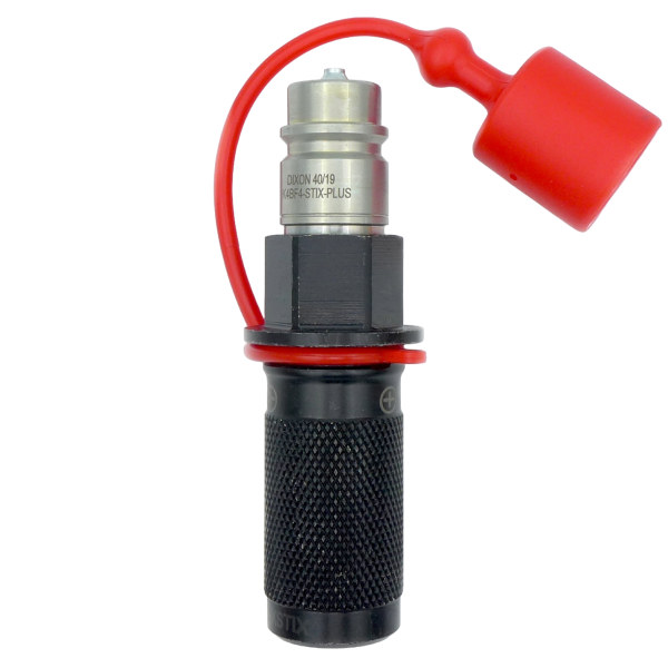 Griffstück Hydraulik Schlauchkennzeichnung BG3 Rot +