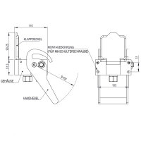 Hydraulik Multikupplung 2-Fach BG2 P206 Festhälfte (Muffe) IG1/2"
