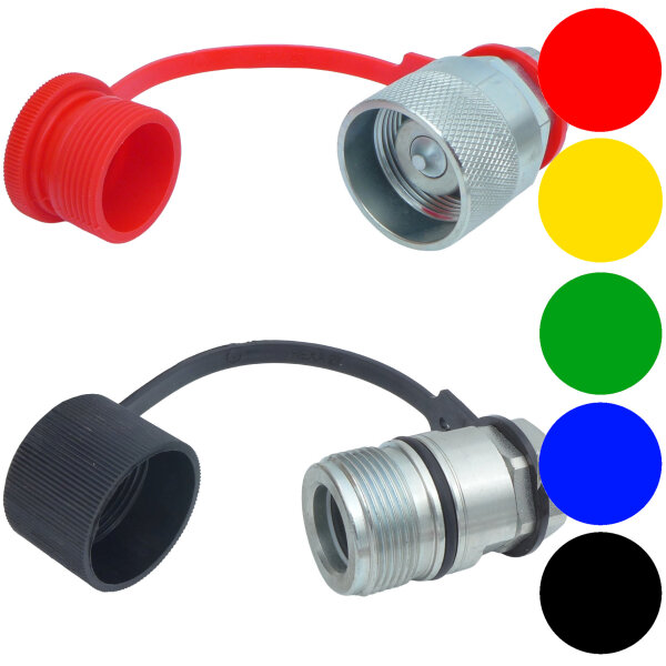 Staubschutzkappe Für Schraubkupplung HSK BG1-BG6 Größe, Farbe wählbar