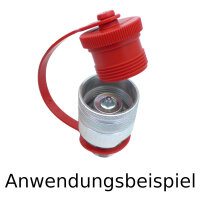Staubschutzkappe Für Schraubkupplung HSK BG1-BG6 Größe, Farbe wählbar