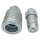 Hydraulik Steckkupplung UDK ISO-A Stecker Muffe unter Druck kuppelbar