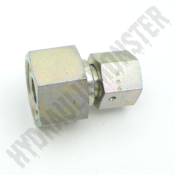 Doppelmutter 10S (M18x1,5) - 10L (M16x1,5) Überwurfmutter - Überwurfmutter