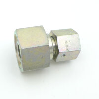 Doppelmutter 10S (M18x1,5) - 10L (M16x1,5) Überwurfmutter - Überwurfmutter