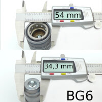 Staubschutzkappe weich für Hydraulikkupplung ISO-A // BG1 - BG6