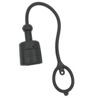 Staubschutzkappe weich ISO-A BG2 für Stecker schwarz