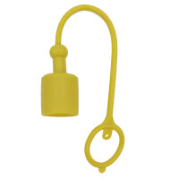 Staubschutzkappe weich ISO-A BG3 für Stecker gelb
