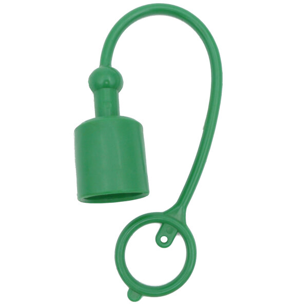 Staubschutzkappe weich ISO-A BG3 für Stecker grün