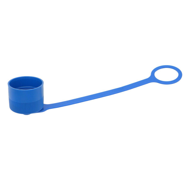 Staubschutzkappe schraub HSK BG3-Muffe Blau