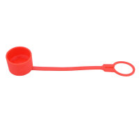 Staubschutzkappe schraub HSK BG3-Muffe Rot