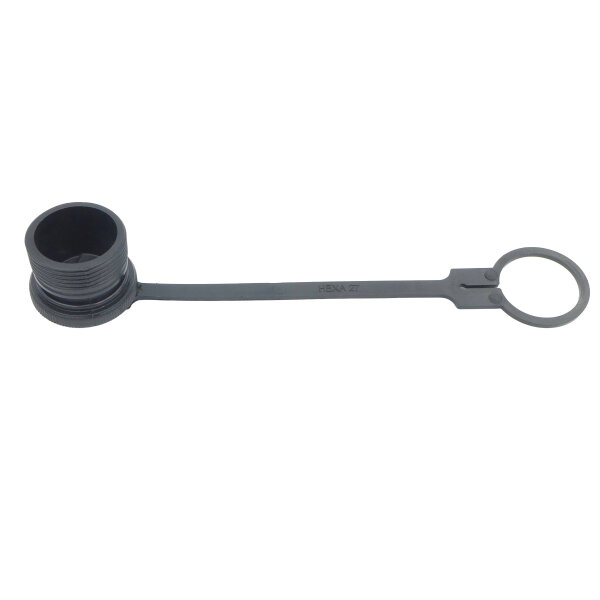 Staubschutzkappe schraub HSK BG3-Stecker Schwarz