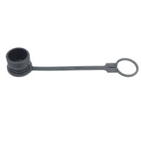 Staubschutzkappe schraub HSK BG3-Stecker Schwarz