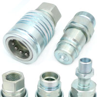 Hydraulik steck Kupplung SVK ISO-A BG1-BG6 metrisch +...