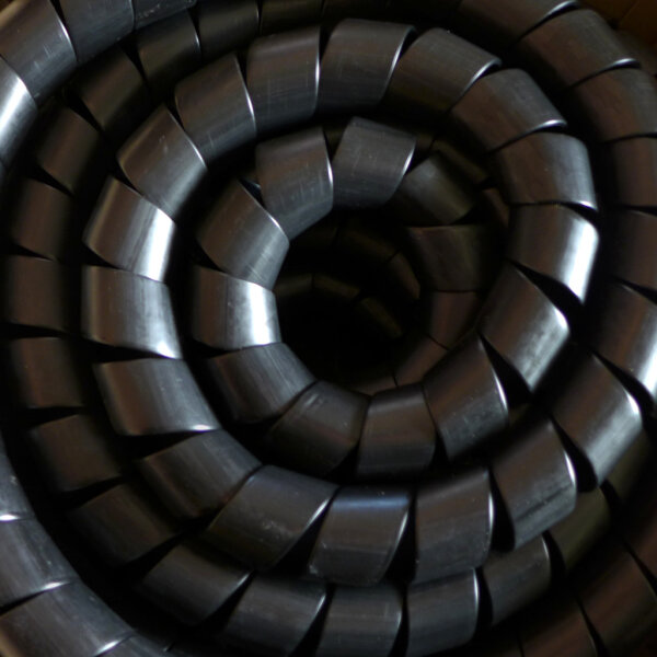 Kunststoff Scheuerschutz schwarz-SKW10
