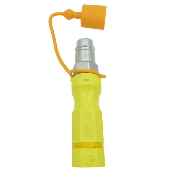 DIXGRIP Griffstück mit BG3 ISO-A Stecker Gelb -