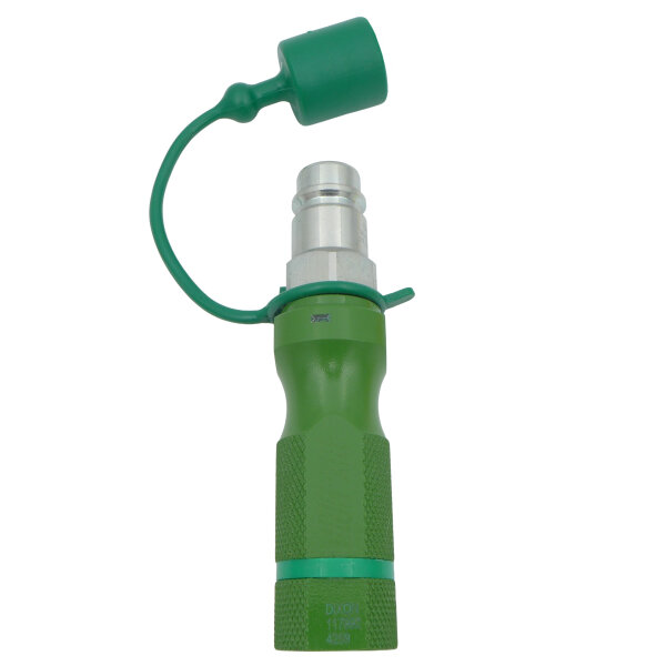 DIXGRIP Griffstück mit BG3 ISO-A Stecker Grün -