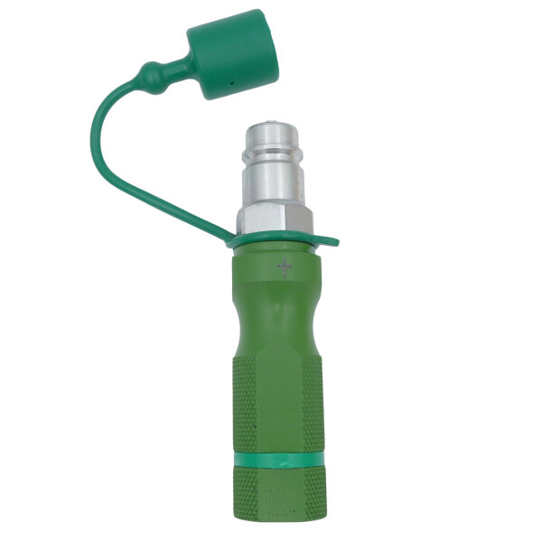 DIXGRIP Griffstück mit BG3 ISO-A Stecker Grün +