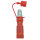 DIXGRIP Griffstück mit BG3 ISO-A Stecker Rot -