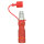 DIXGRIP Griffstück mit BG3 ISO-A Stecker Rot +