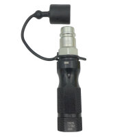 DIXGRIP Griffstück mit BG3 ISO-A Stecker Schwarz -