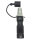 DIXGRIP Griffstück mit BG3 ISO-A Stecker Schwarz -