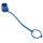 Flat Face Staubschutzkappe BG2-Stecker blau