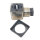 Würfelstecker mit LED 12-24VDC 3pol.