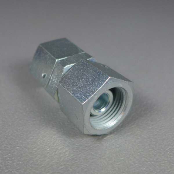 Hydraulik Verschraubung BSP Zoll gerades Zwischenstück IG3/8"