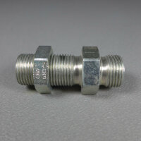 Hydraulik Verschraubung BSP Zoll Schottverschraubung...