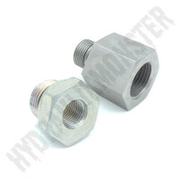 Hydraulik Verschraubung BSP Zoll Adapter zöllig...