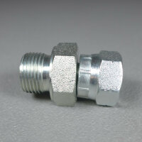 Hydraulik Verschraubung BSP Zoll Einstellbare gerade Verschraubung 3/8"