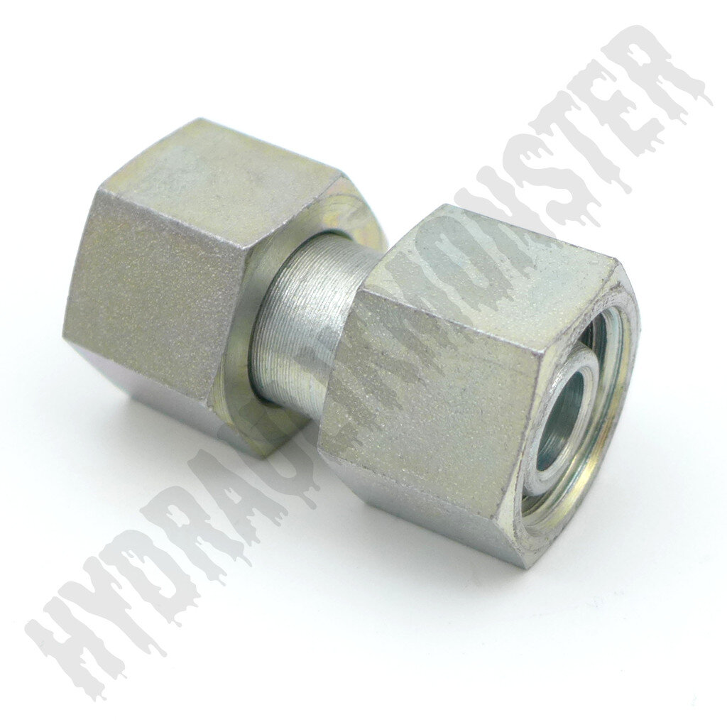 Hydraulikverschraubung GZ 08-L Doppelmutter IG GVO Hydraulik für 8L AG M14 ÜW Hy